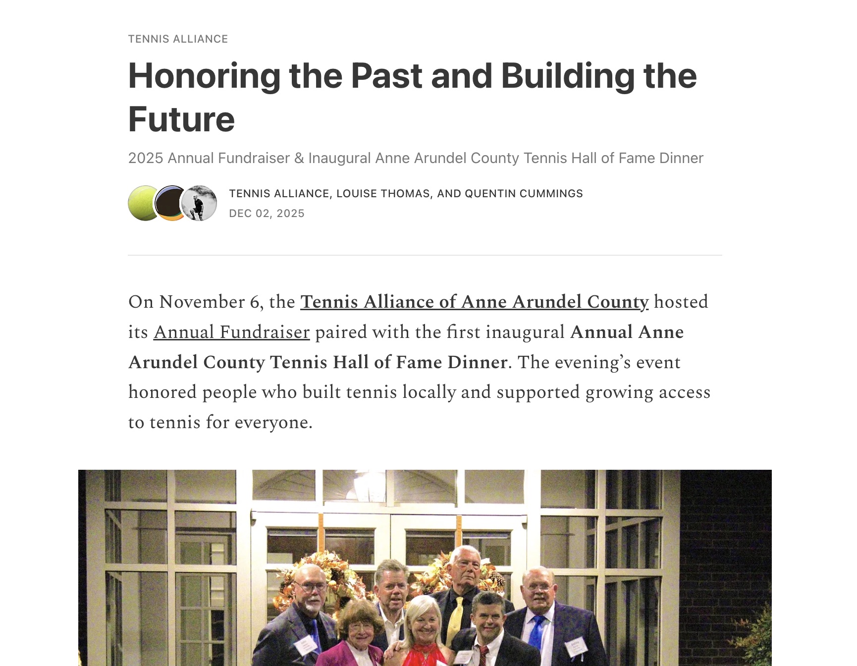 Hall of Fame 2025 article